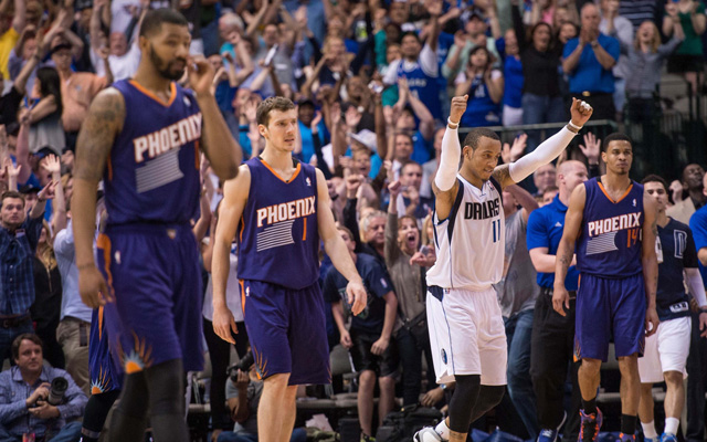 The Mavericks clinched as the Suns suffered a crushing loss Saturday. (USATSI)
