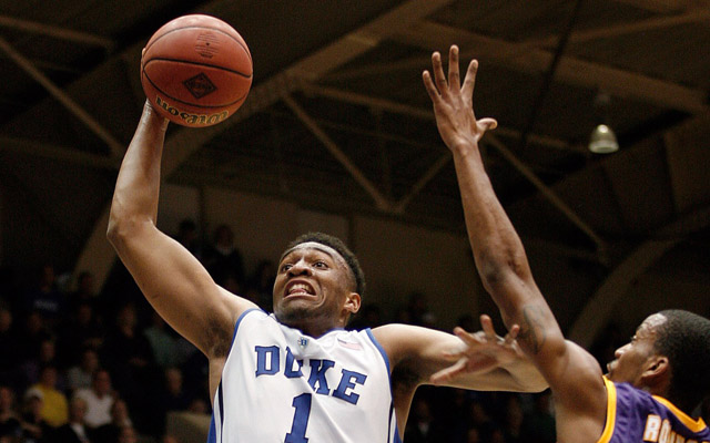 Jabari Parker is rising on draft boards.  (USATSI)