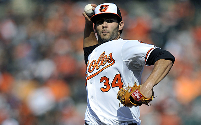 Orioles send struggling righty Arrieta to minors