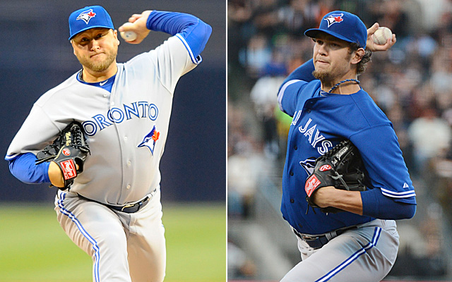 Mark Buehrle and Josh Johnson are red hot right now for the Jays.