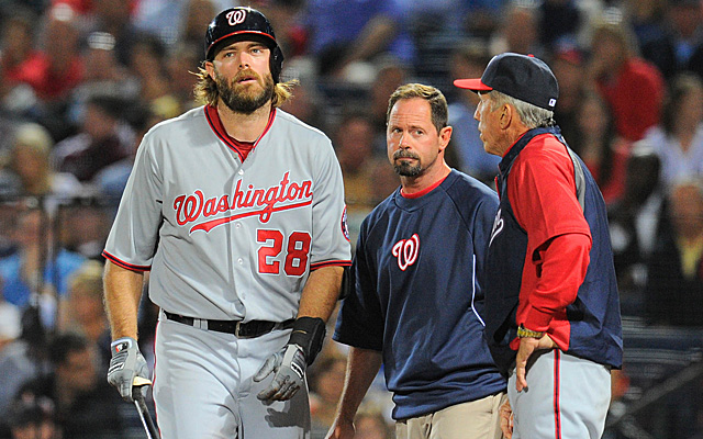 Nationals place Jayson Werth on DL; Bryce Harper out for Saturday 