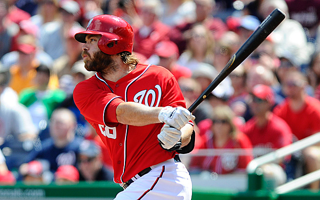 The excellently bearded Jayson Werth will soon be on a rehab stint.