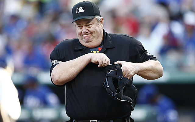 Joe West is the crew chief for the ALCS.