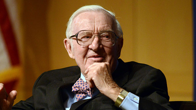 John Paul Stevens and the Supreme Court handed down a 7-2 decision against the NCAA. (Getty)
