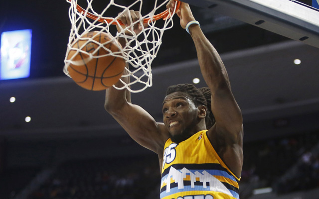 Kenneth Faried made big strides for Denver this season. (USATSI)