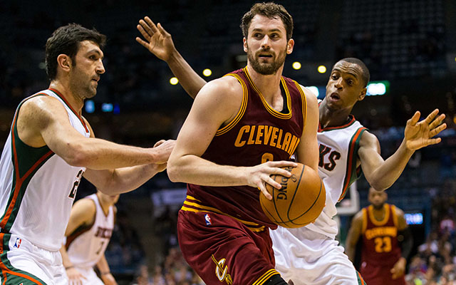 Kevin Love helped make the Cavs a winner this summer. (USATSI)