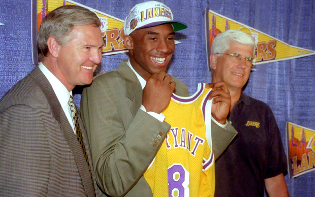 kobe draft day