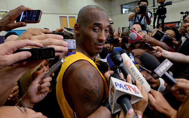 The cameras are all on Kobe Bryant this year.    (USATSI)