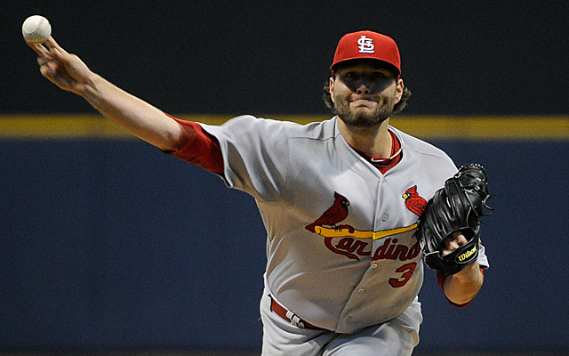 Lance Lynn will get the ball in Game 2 for St. Louis.