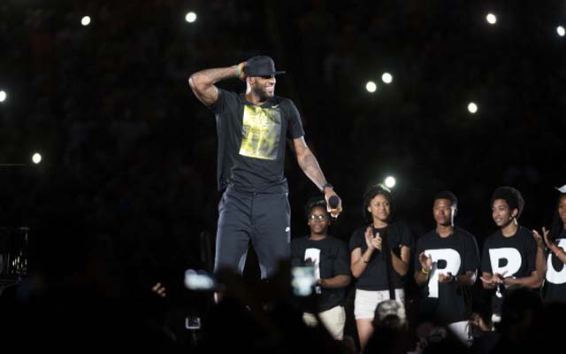 Where will LeBron James begin his second tour with the Cavs?  (USATSI)