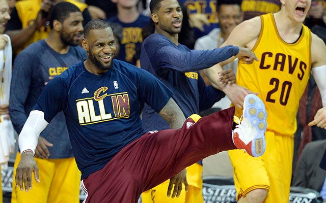 LeBron James gets Cavs back to Finals; 'unfinished business' remains ...