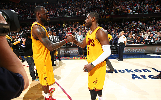 LeBron James has nothing but love for Kyrie Irving. 