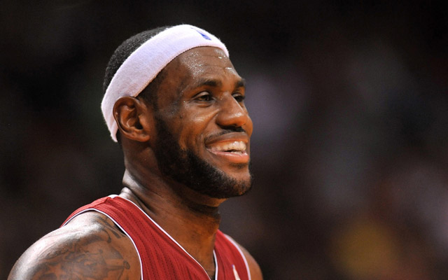 This is probably what it will look like when LeBron sees Bugs Bunny.  (USATSI)