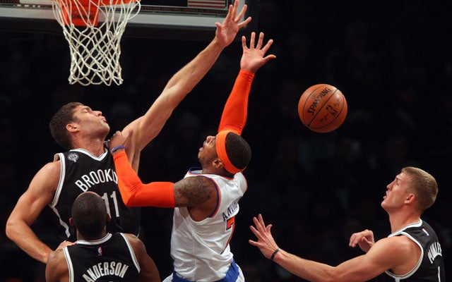 Brook Lopez has struggled on defense despite his size. (USATSI)