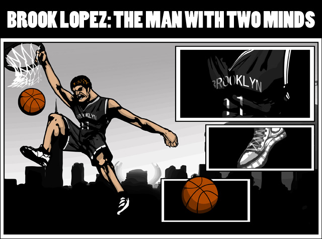 Lopez has been a superhero for Brooklyn this year.     (Illustration by Jarod Valentin)