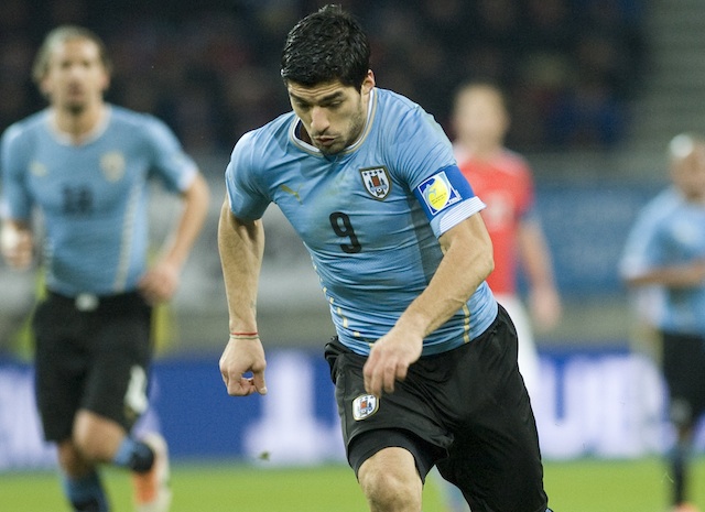 Uruguay needs Luis Suarez to be in top form in order to advance deep in the World Cup. (Getty Images)