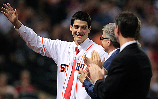 The Astros' Mark Appel has already taken the next step toward Houston. (USATSI)