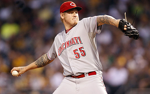 Mat Latos is dealing with pain his forearm area and had to have an MRI.