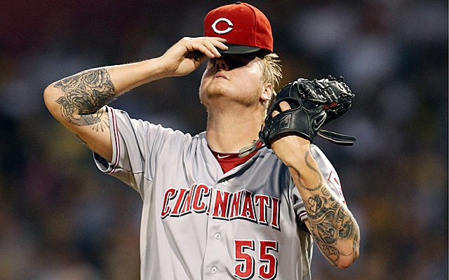 Mat Latos has been battling an injury since June 30, he says.