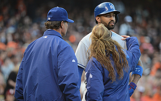 Dodgers OF Matt Kemp has left shoulder surgery