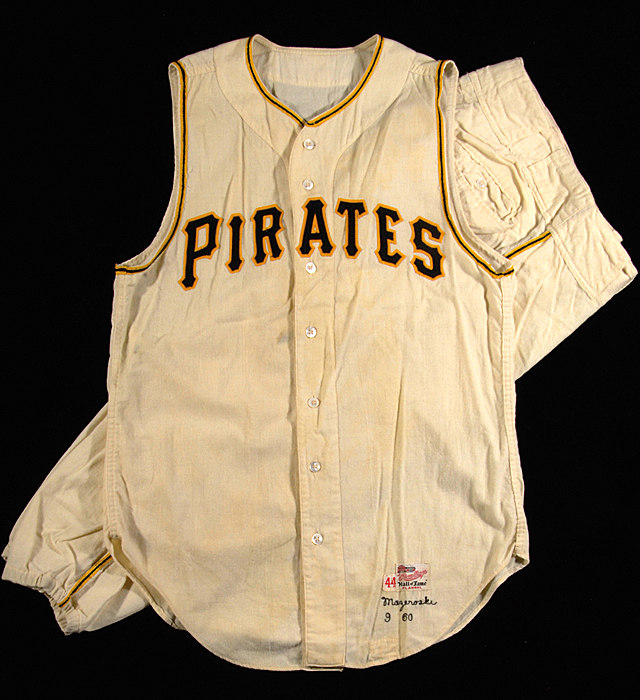 Roberto Clemente 1966 Pittsburgh Pirates Home Uniform