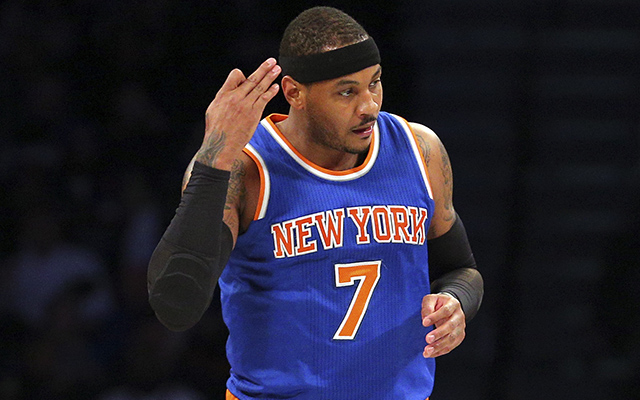 Carmelo Anthony's time in New York has been fascinating. (USATSI)