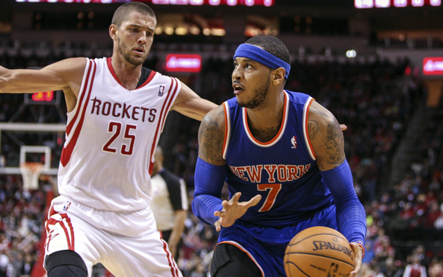 Chandler Parsons and Carmelo Anthony together?   (USATSI)