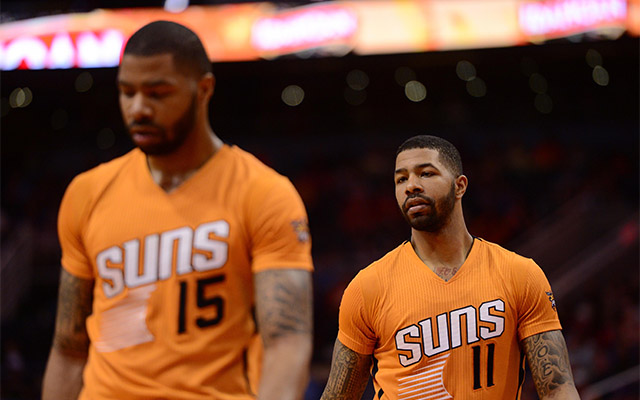 The internet believes Marcus Morris is playing for Markieff Morris