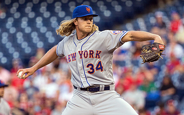 Noah Syndergaard's stuff was silly good on Monday.
