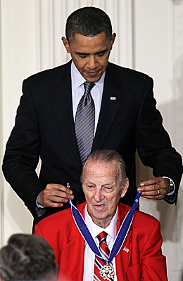 February 15, 2011 — Stan Musial awarded the Presidential Medal of