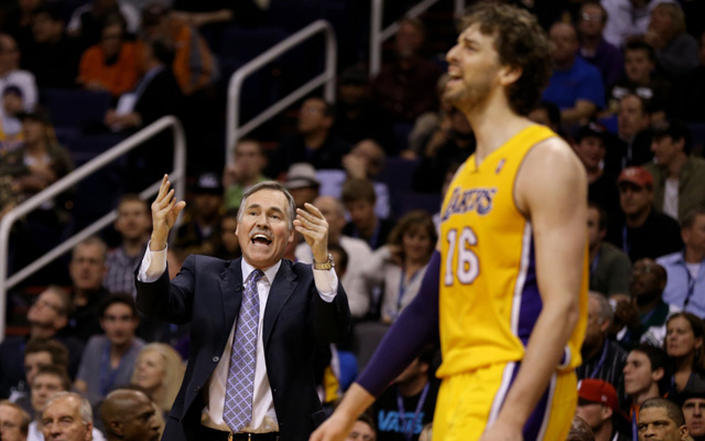 Things aren't great between Mike D'Antoni and Pau Gasol.  (USATSI)