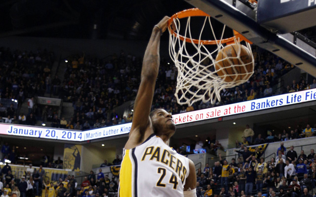 Paul George in 2014 Dunk Contest  Paul george, Nba paul george, Paul george  pacers