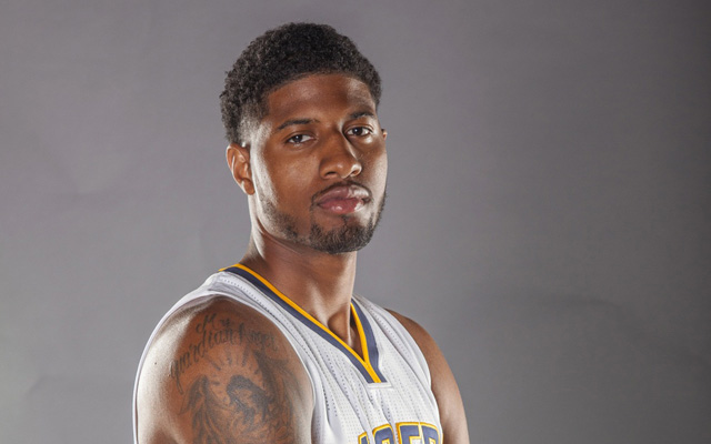 Paul George was at media day, at least. (USATSI)