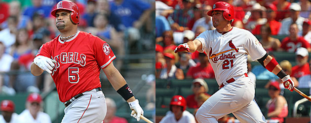 Checking up on Albert Pujols vs. 2012 Cardinals first basemen