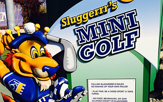 It's time to tour Sluggerrr's Mini Golf!