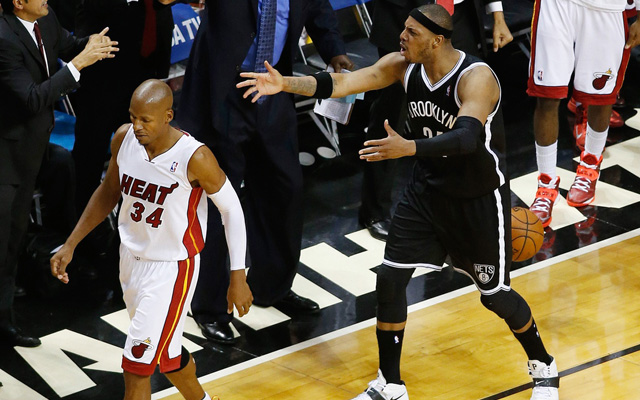 Could Ray Allen team with Paul Pierce again?  (USATSI)