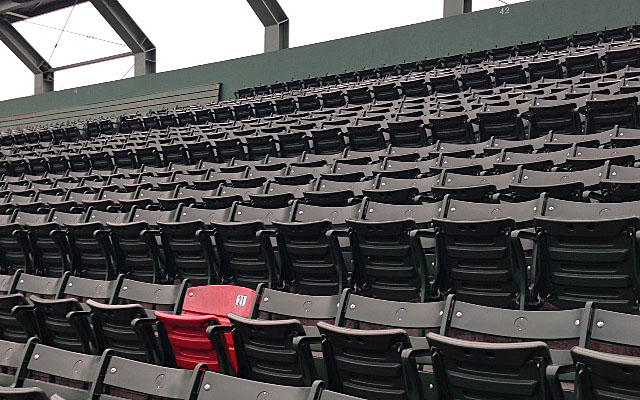 Photo Fenway Park Section Numbered 9 Ted Williams Boston Red 