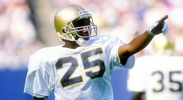 Notre Dame's Raghib Ismail was a two-time All-American, but didn't make the HOF. (Getty Images)