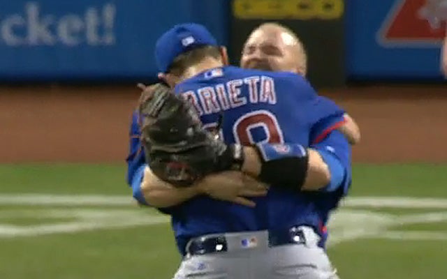 It was a special night for both Arrieta and Ross.