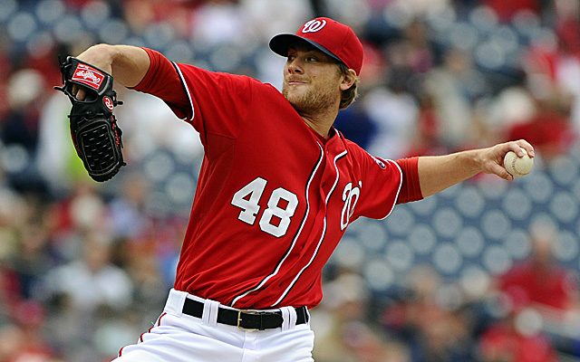 Washington's Ross Detwiler won't be doing this for quite a while.