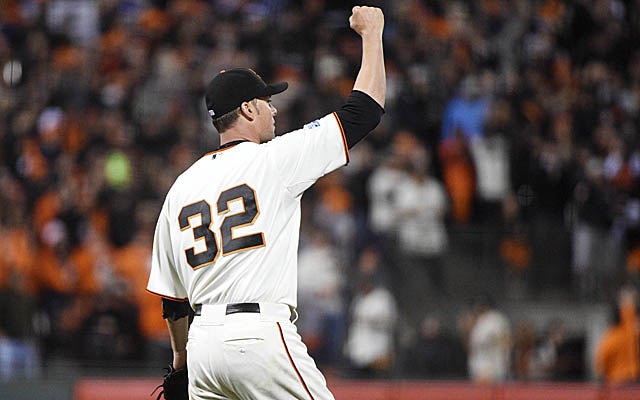 Ryan Vogelsong stepped up for the Giants in Game 4.