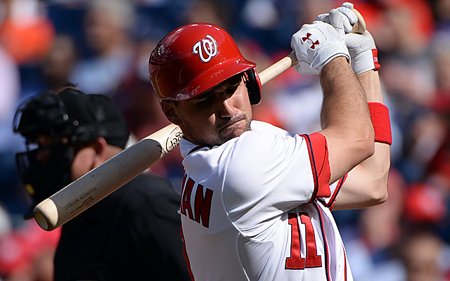 Of course it was Ryan Zimmerman who hit the first World Series