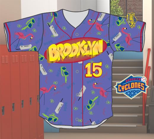 Shirts, Brooklyn Cyclones Baseball Jersey