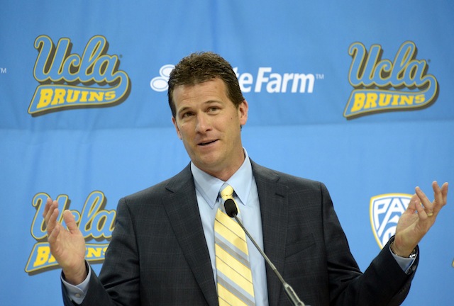 If Steve Alford leaves UCLA before his contract is up, someone will be paying a lot of money. (USATSI)
