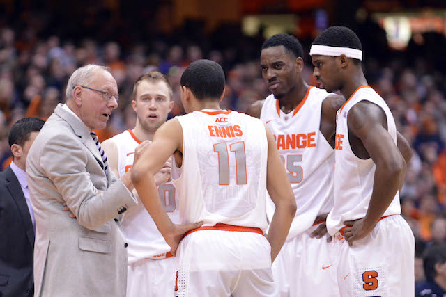 Jim Boeheim and Syracuse have all of the pieces needed to cut down the nets in April. (USATSI)