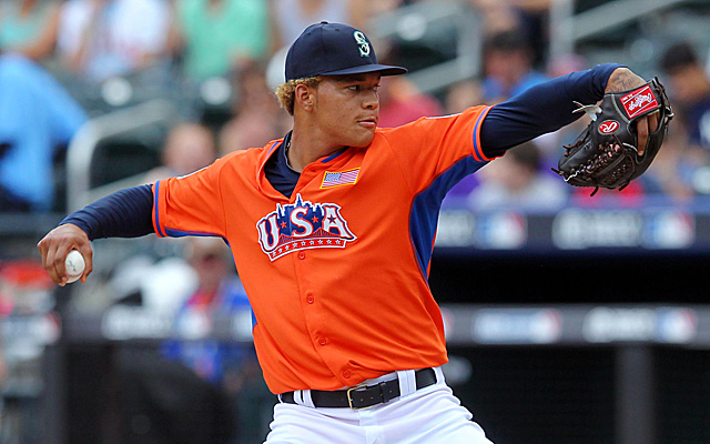 Taijuan Walker, throwing in last season's Futures Game.