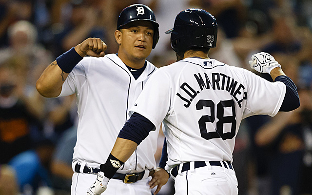Miguel Cabrera and J.D. Martinez were awesome for the Tigers in '15.