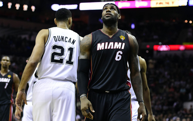 In a way, Tim Duncan led LeBron James home. (USATSI)