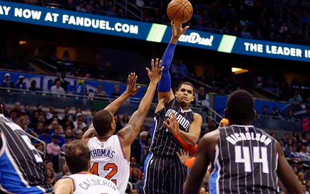 Tobias Harris thriving under his old coach Scott Skiles this season.  (USATSI)