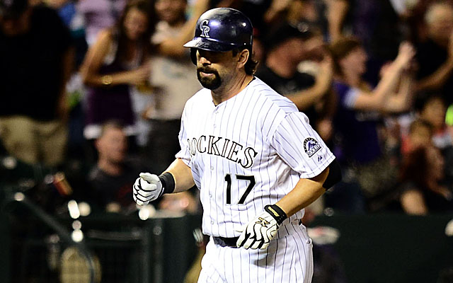 Rockies retire Todd Helton's jersey